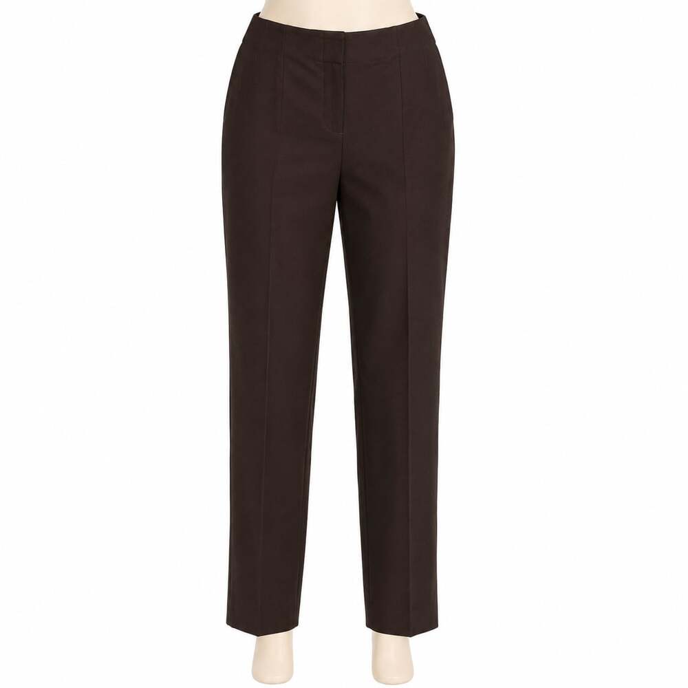LOFT The Kendall Skinny Pants Women’s Size 0 Brown Stretch Cotton NWT